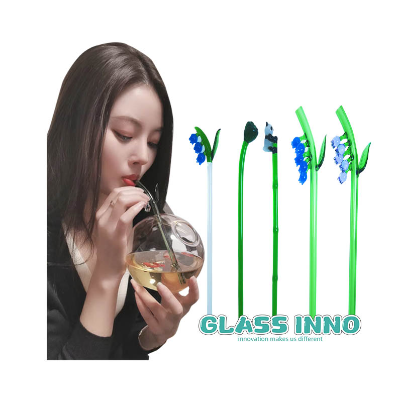 Glass straw 
